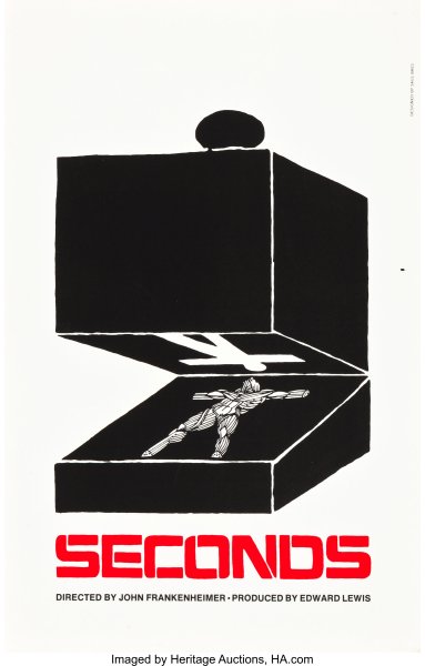 Seconds (Art Krebs Screen Studio, 1966). Saul Bass Silk Screen Poster - Paramount