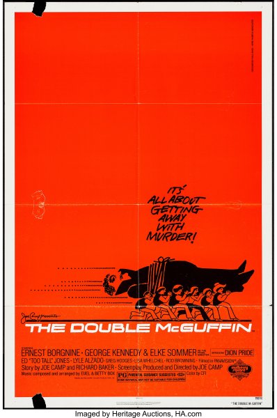 The Double McGuffin by Saul Bass (Mulberry Square Releasing, 1979). One Sheet 01