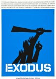 Exodus (Art Krebs Screen Studio, 1960). Saul Bass Silk Screen Poster