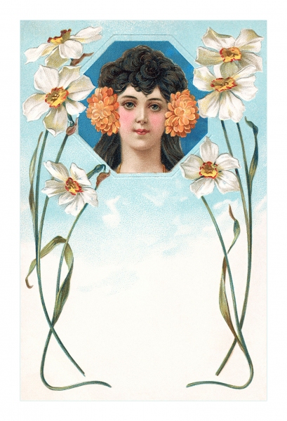 Art Nouveau Postcard