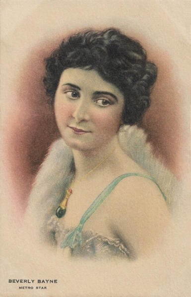 Postcard of Film Star Beverly Bayne