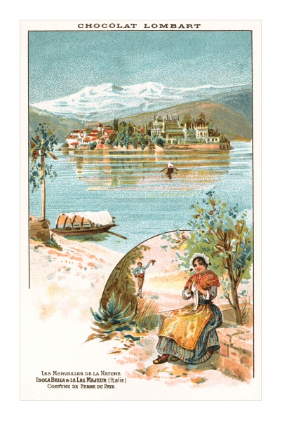 Chocolat Lombart Postcard