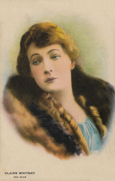 Postcard of Film Star Claire Whitney