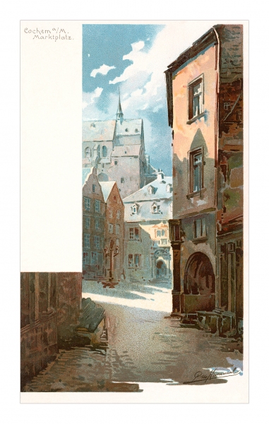 Cochem, Germany Postcard