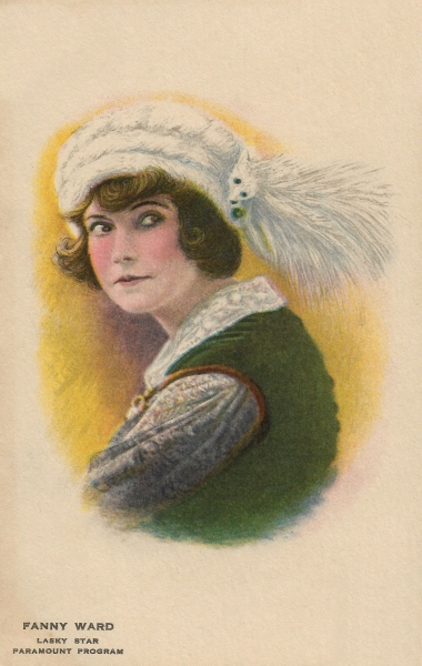 Postcard of Film Star Fannie Ward