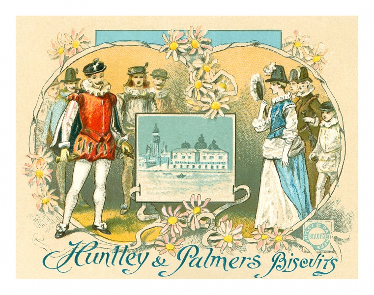 Huntley & Palmers Trade Card