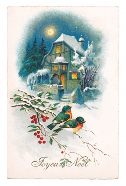 Joyeux Noel Postcard
