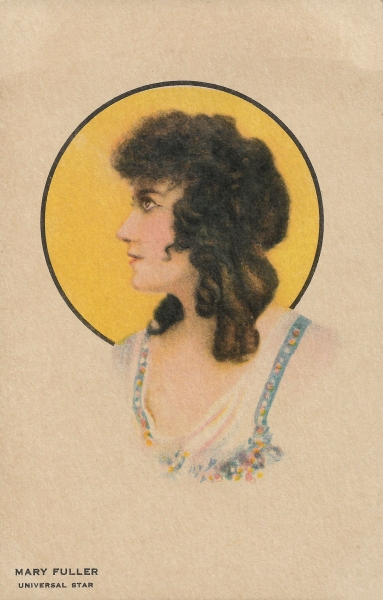 Postcard of Film Star Mary Fuller