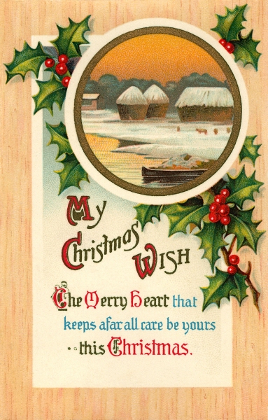My Christmas Wish Postcard