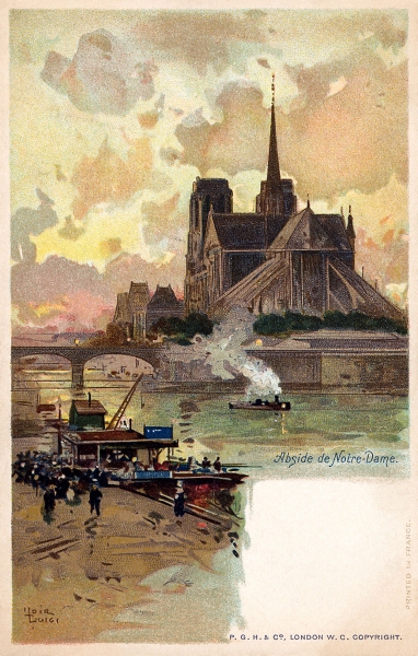 Notre Dame Paris Postcard