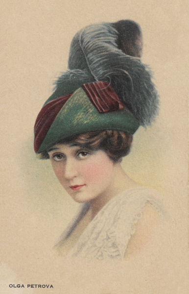 Postcard of Film Star Olga Petrova