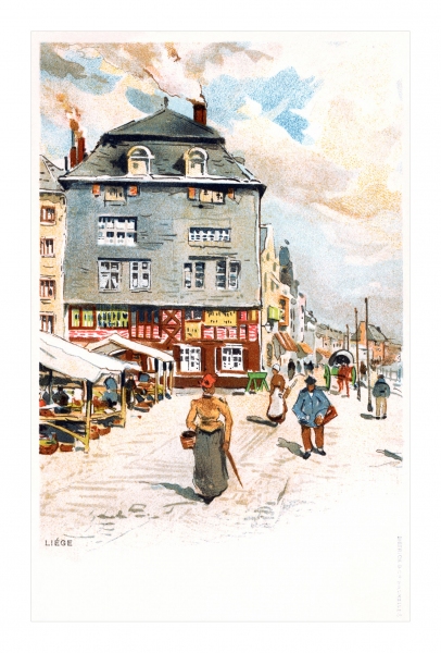 Postcard of Liége