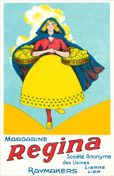 Regina Margarine Postcard