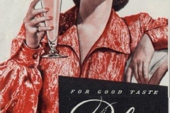 "Good Taste Even to the Tips of Her Fingers" Blatz Beer Advertisement (1943)