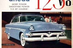 1954 125hp V-8 Meteor Advertisement