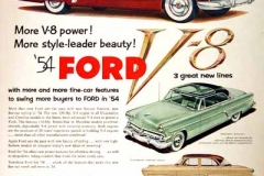 1954 V-8 Options Advertisement (Ford)