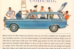 New '61 Chevy Corvair Advertisement - Chevrolet - General Motors (1961)