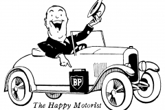 Detail from a 1929 BP Advertisement