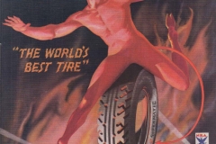 Overman Tires Magazine Advertisement (1934)
