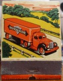 Burnside Transport - Urbana, Ohio Matchbook (front)