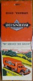 Burnside Transport - Urbana, Ohio Matchbook cover