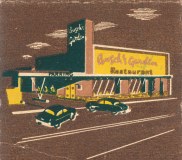 Busch's Garden, Los Angeles matchbook