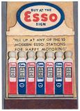 Buy at Esso Sign Matchbook (inside)