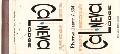 Cal-Neva Lodge matchbook