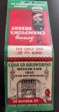 Casa La Golondrina Mexican Cafe - Los Angeles, CA Matchbook (cover - front)