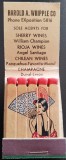 Casa La Golondrina Mexican Cafe - Los Angeles, CA Matchbook (inside)