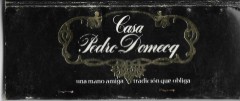 Casa Pedro Domecq Matchbook (back)