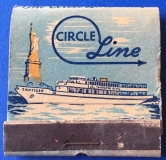 Circle Line Cruises Matchbook (front)