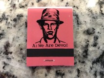 DEVO - Are We Not Men - We Are DEVO Matchbook (back)