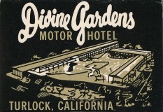 Divine Gardens Motor Hotel matchbook