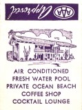 El Sombrero Motel, Miami Beach, Florida Matchbook