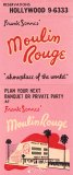 Frank Sennes' Moulin Rouge Matchbook cover