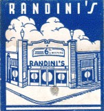 Randini's, Los Angeles Matchbook