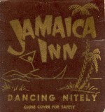 Jamaica Inn - Sunnyvale CA matchbook