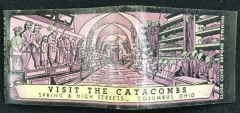 The Catacombs Nightclub - Columbus, Ohio Matchbook (cover)