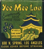 Yee Mee Loo, Los Angeles Matchbook