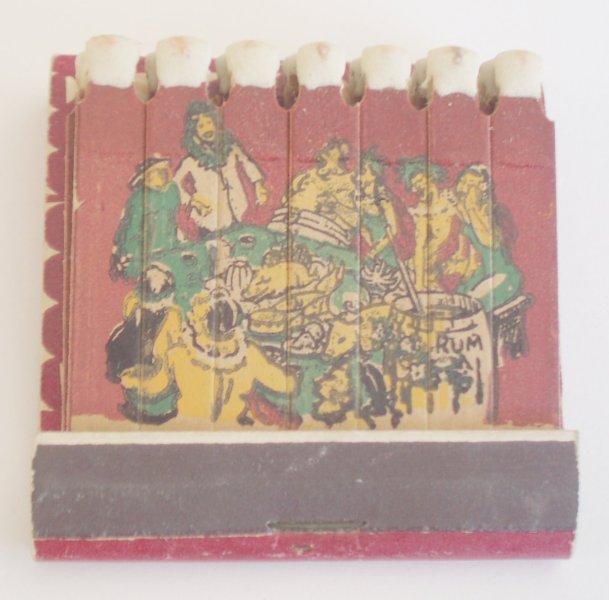 Trader Vic's Matchbook - Oakland & San Francisco, California (matches)