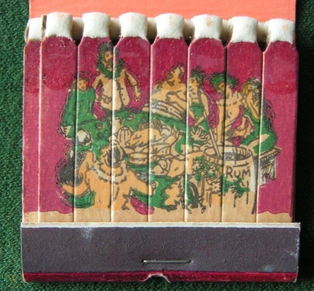 Trader Vic's Matchbook - Oakland & San Francisco, California (matches)