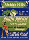 Harry Eng's South Pacific Restaurant - Chicago - Matchbook (front)