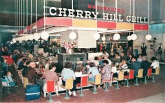 Woolworth's Cherry Hill Grill, Cherry Hill (NJ) Shopping Center, near Philadelphia, early 1960s