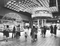 The Dome and Bainbridge's restaurant in Eldon Square, Newcastle upon Tyne (1983)