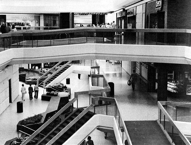 Fairlane Town Center Shopping Center - Dearborn, Michigan 1976