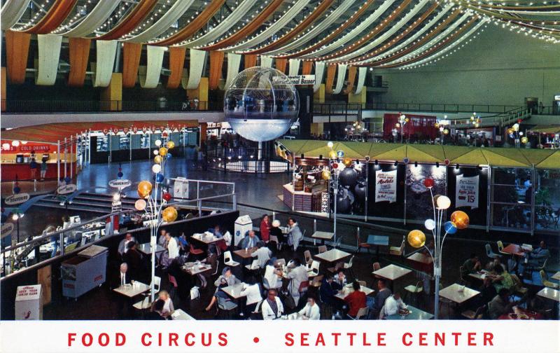 Food Circus - Seattle Center & Bubbleator, WA