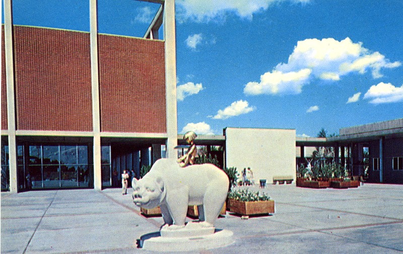 Northland Shopping Mall - Boy and Bear Sculpture - Southfield, MI