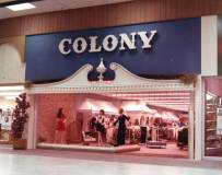 Storefront of Colony clothing store in the Northwood Mall on opening day - Tallahassee, Florida 09-30-1969
