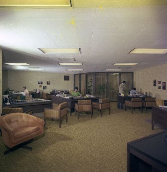 Interior view of the Palm Beach Mall Bank